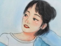 拿手机的小姐姐素描画画,手机小姐姐素描画的艺术呈现