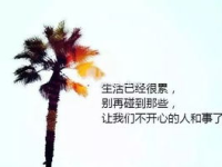 简单干净致自己的句子,心灵鸡汤的温馨启示